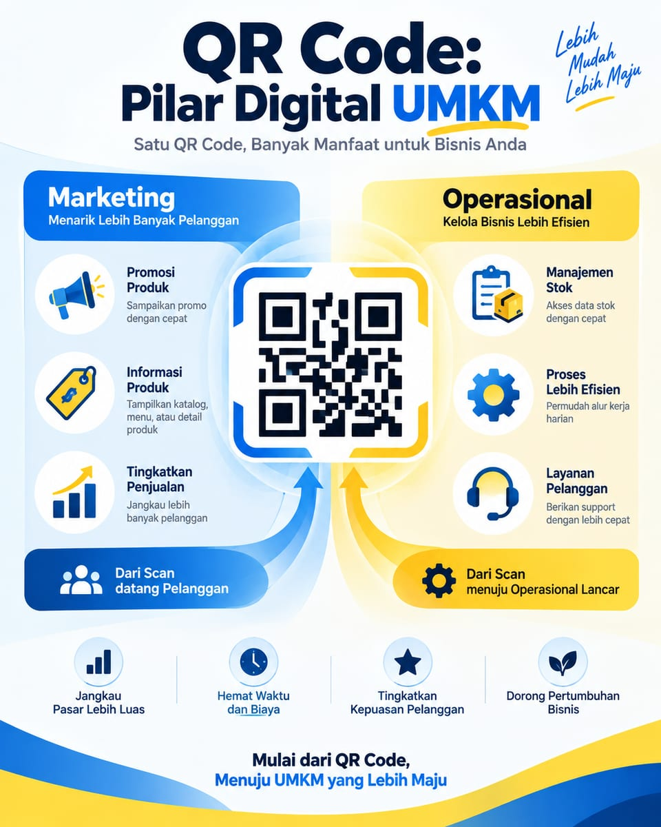 QR Code Gratis: Alat Transformasi Multiguna untuk UMKM