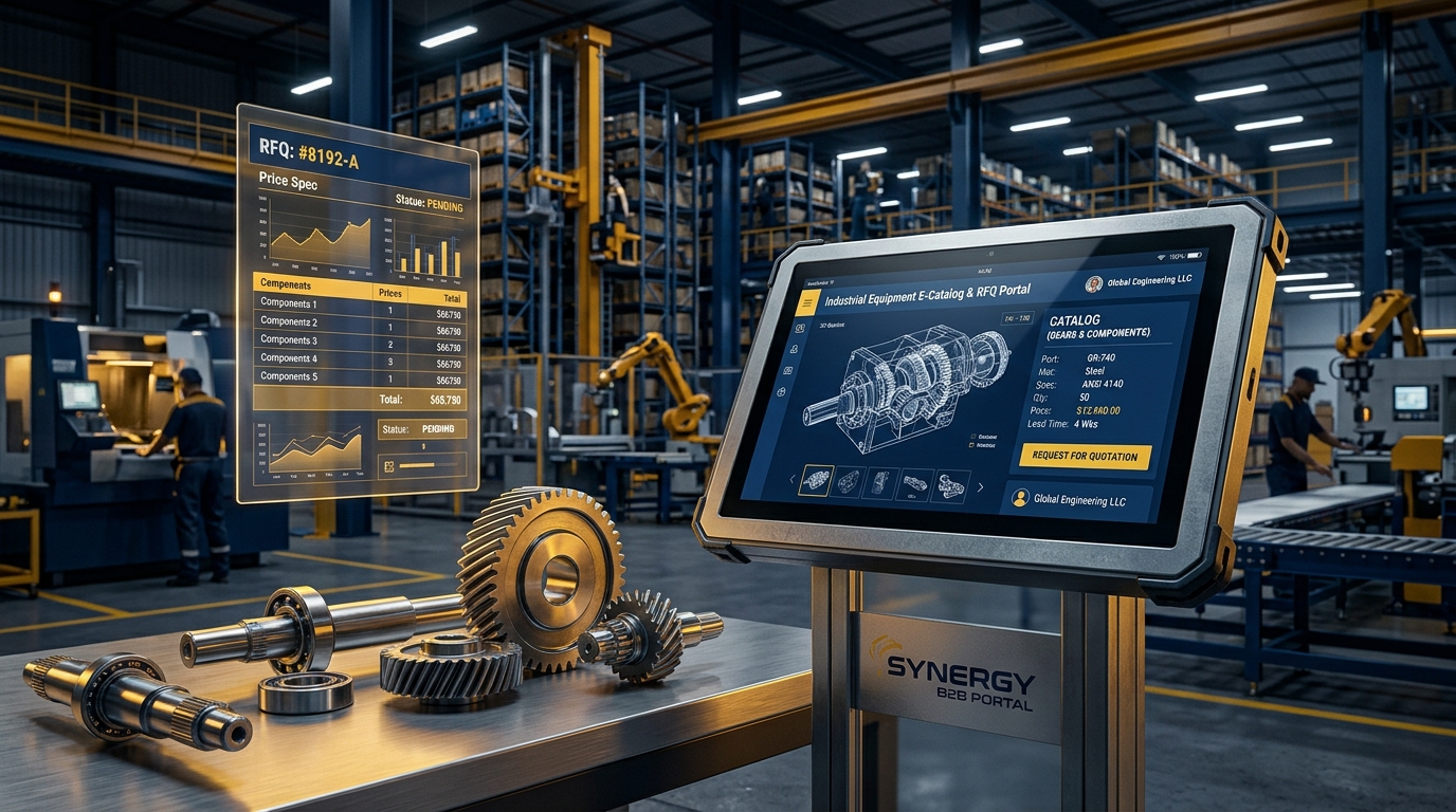 Industrial B2B e-Catalog & Quotation Portal