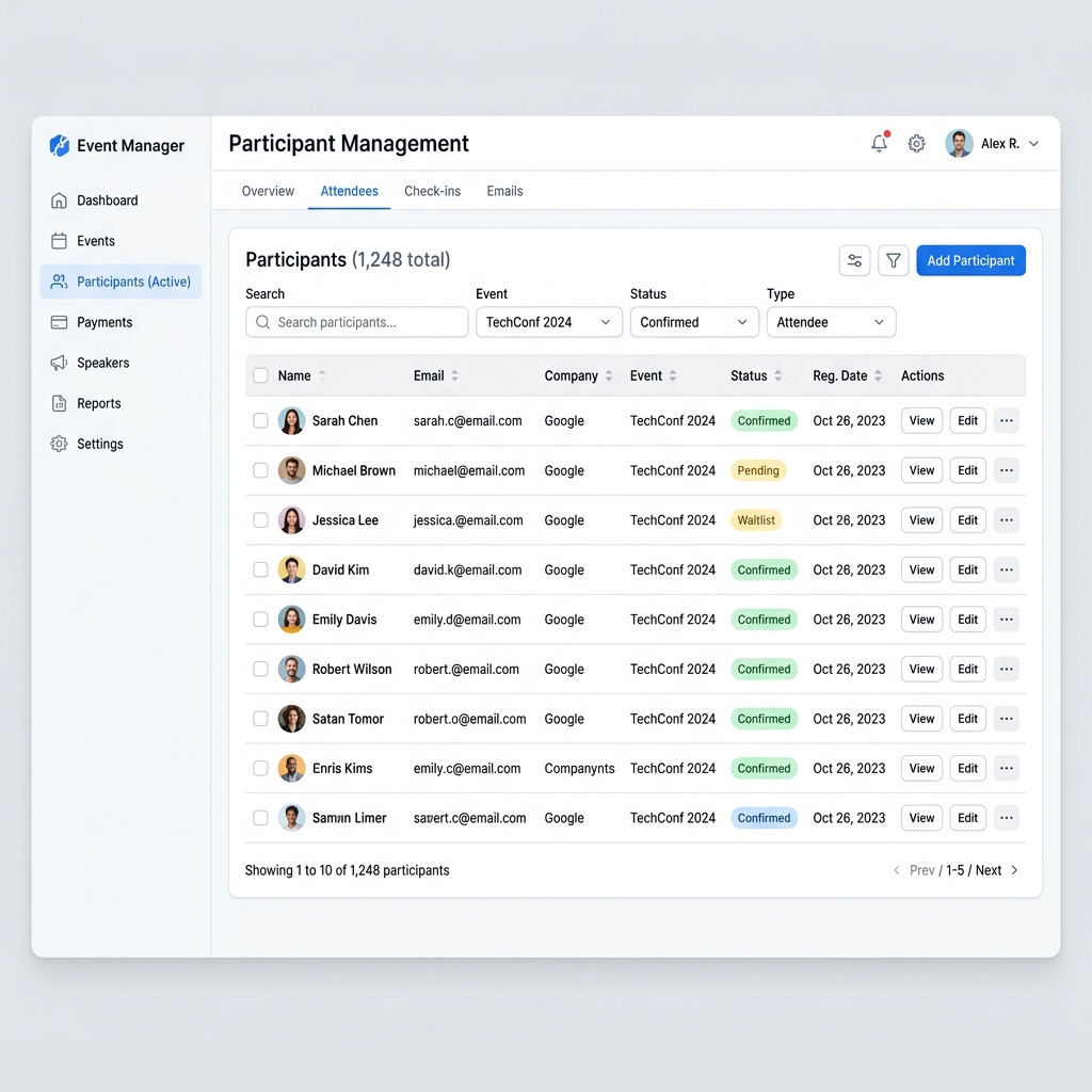Event Registration System