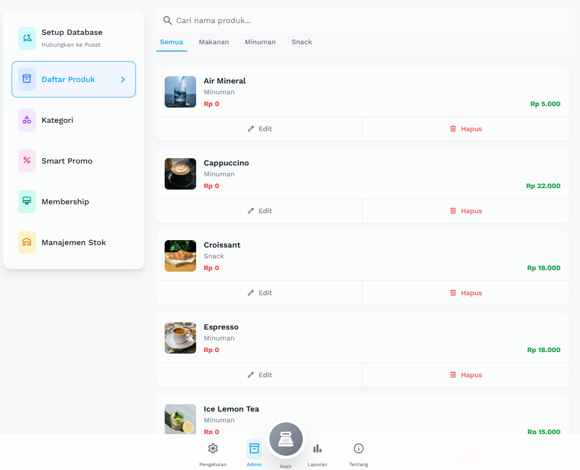 POS & Retail Application screenshot